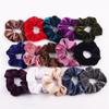 Blausky 10-Pack Velvet Scrunchies, Elastic Hair Ties, Yellow view 4