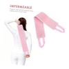 Flocked Back Self-Tanning Lotion Applicator Band, Pink view 3