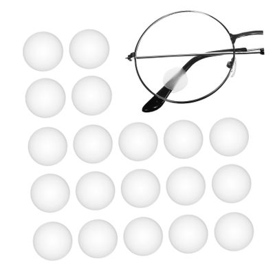BCOATH Silicone Eyeglass Ear Grips, 10 Pairs, Compact and Secure