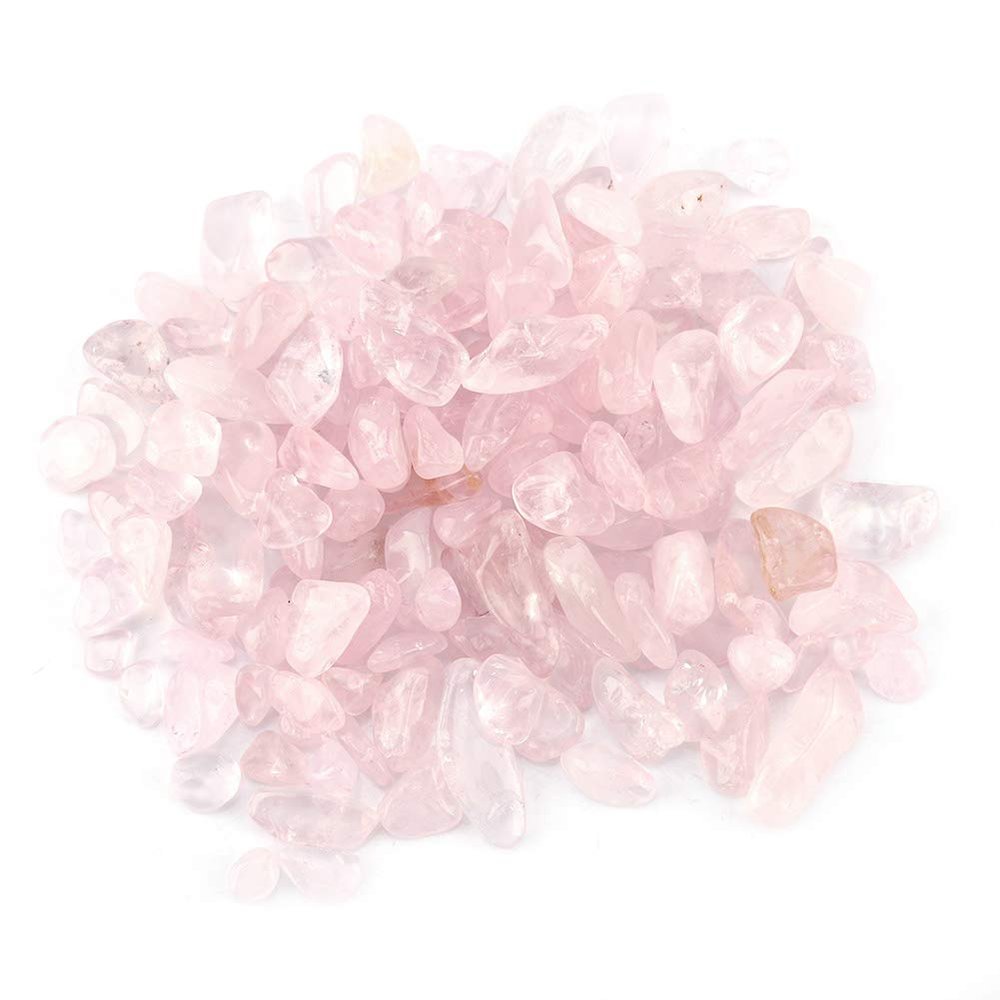 Crushed Crystal Stone Set - Rose Quartz