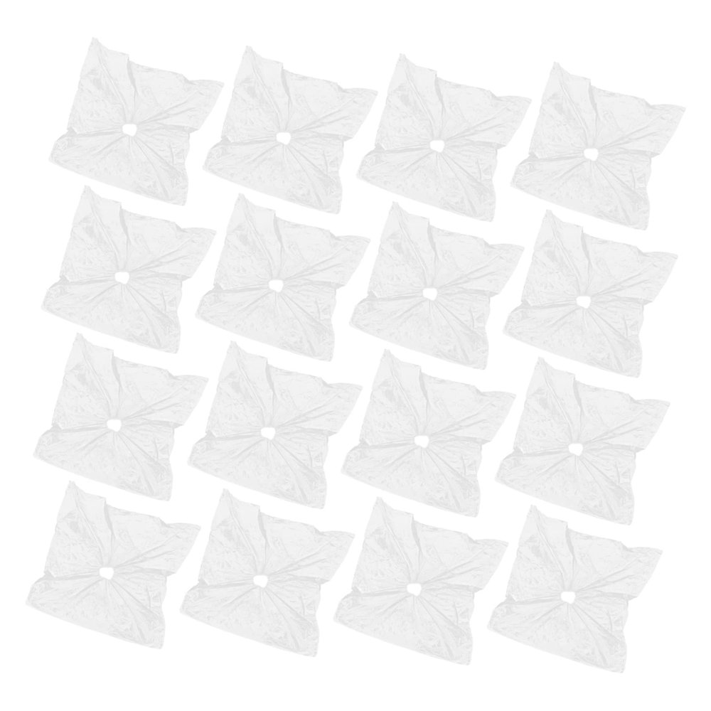 FRCOLOR 50-Pack Disposable Plastic Hairdressing Capes