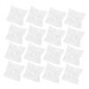 FRCOLOR 50-Pack Disposable Plastic Hairdressing Capes view 1