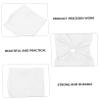 FRCOLOR 50-Pack Disposable Plastic Hairdressing Capes view 4