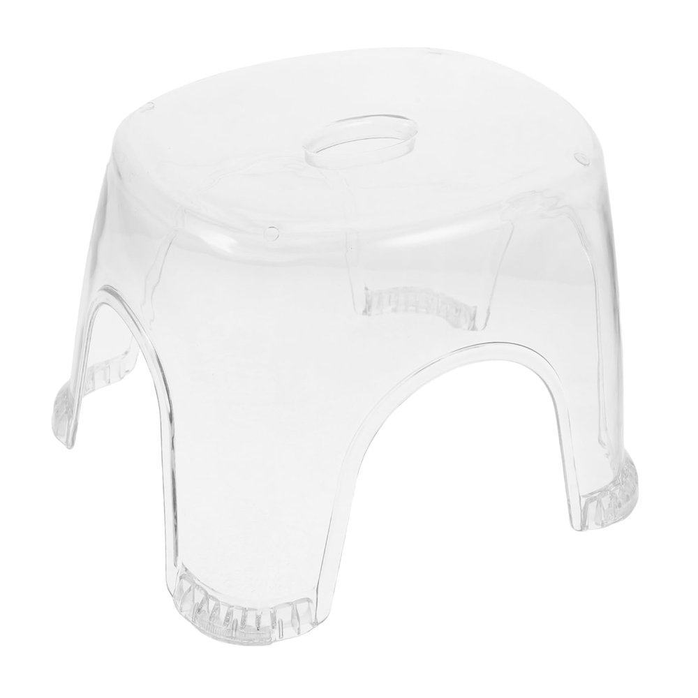 FOYTOKI Non-Slip PP Bath Stool for Showers, Seniors and Children
