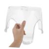 FOYTOKI Non-Slip PP Bath Stool for Showers, Seniors and Children view 3