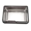 Stainless Steel Cat Litter Box, High-Sided Enclosed Design, Easy to Clean view 1