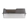 Stainless Steel Cat Litter Box, High-Sided Enclosed Design, Easy to Clean view 4