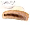 Antistatic Sandalwood Hair Comb with Wide Teeth view 1