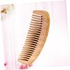 Antistatic Sandalwood Hair Comb with Wide Teeth view 2