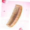 Antistatic Sandalwood Hair Comb with Wide Teeth view 3