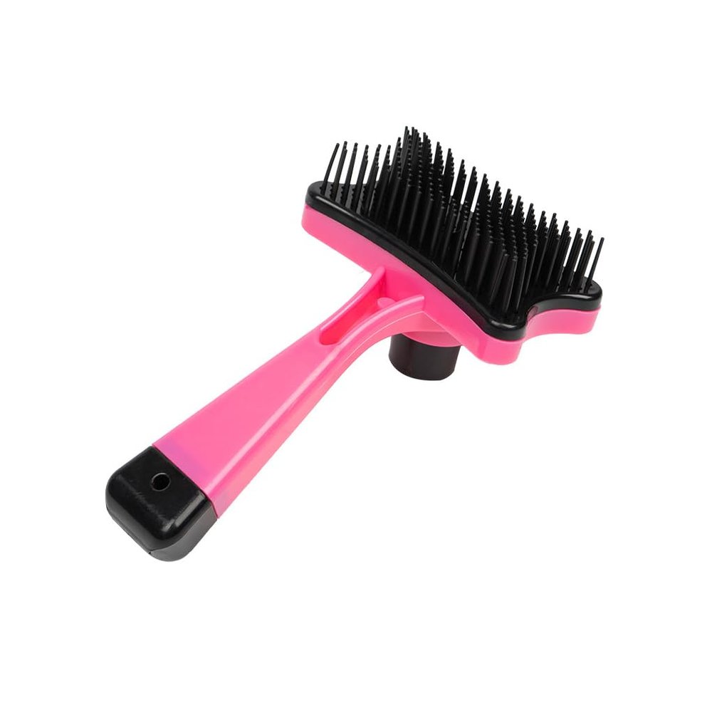 Pet Hair Comb and Grooming Brush for Dogs and Cats, Pink