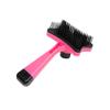 Pet Hair Comb and Grooming Brush for Dogs and Cats, Pink view 1