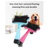 Pet Hair Comb and Grooming Brush for Dogs and Cats, Pink view 2