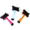 Pet Hair Comb and Grooming Brush for Dogs and Cats, Pink view 4