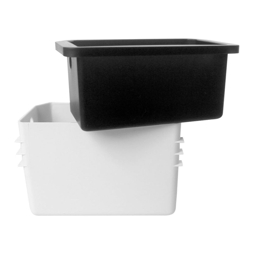 GRIRIW Black Hang-On Aquarium Filter Without Pump