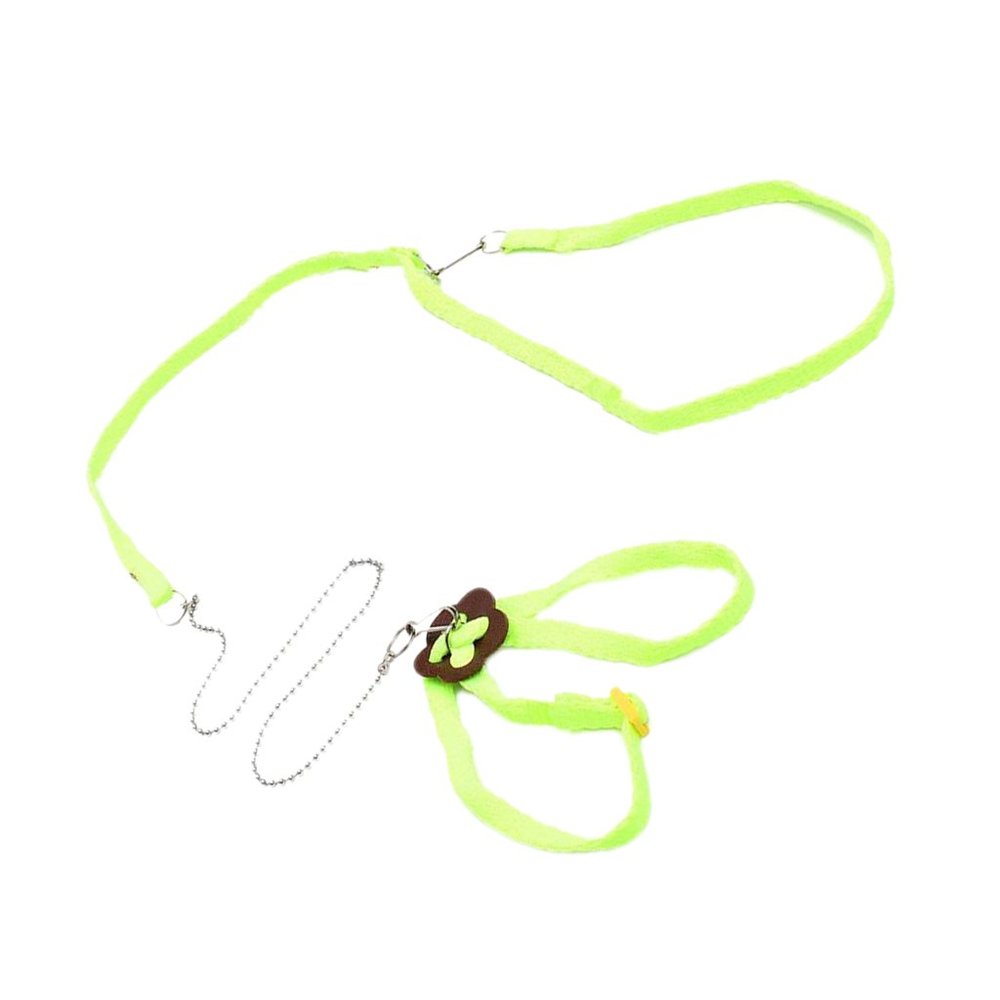 Adjustable Reptile Lizard Harness & Leash, Aqua
