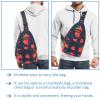 Convertible Multicolor Diaper Bag for New Year, Winter, and Christmas, Small Shoulder Bag for Hiking, 30 x 18 x 4 cm view 3