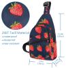Convertible Multicolor Diaper Bag for New Year, Winter, and Christmas, Small Shoulder Bag for Hiking, 30 x 18 x 4 cm view 4
