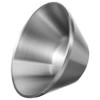 VINTORKY Stainless Steel Shaving Bowl for Men, Sturdy and Portable, Silver view 1