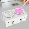 Dual-Pot Electric Wax Warmer, White, 36 × 18 × 19 cm view 2