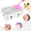 Dual-Pot Electric Wax Warmer, White, 36 × 18 × 19 cm view 4