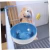 HAPINARY Hanging Dog Bowl, Shallow Plastic Bowl, Removable, Non-Slip, Cage-Mountable view 3