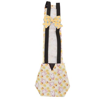 Chicken Diapers with Bow, Washable Reusable Poultry Diapers