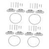 ERINGOGO 4-Piece Furniture Anti-Tip Anchors with Safety Straps for Children's Furniture view 1