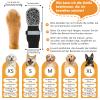 APKOL 2 Pairs Double-Sided Dog Socks view 2