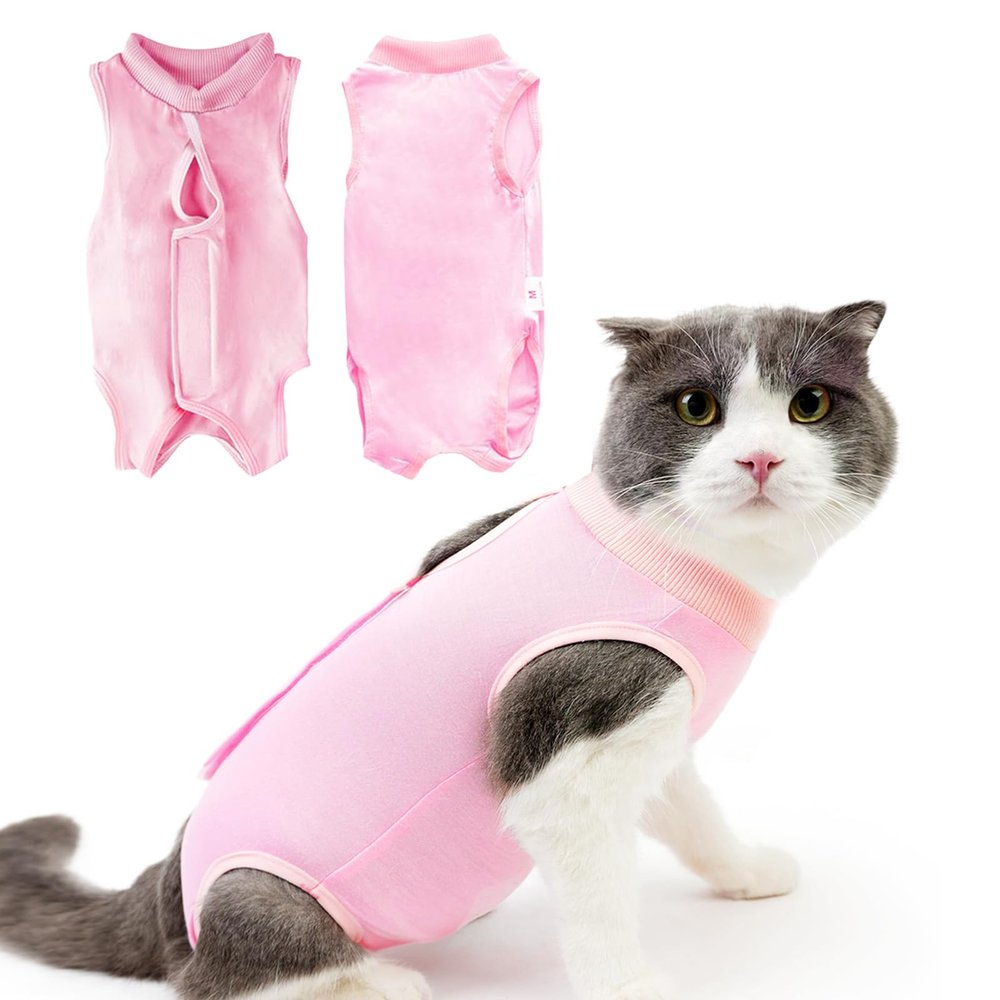 AOOTUERL Cat Recovery Suit - Anti-Licking Body for Cats