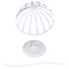 Cabilock 56 cm Dome-Shaped Hat Stand, White Plastic view 1