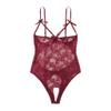 WILLBEST Women's Sexy Lingerie, Cosplay Underwear, Curvy Red Nightgown with Cycling Shorts view 1