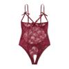WILLBEST Women's Sexy Lingerie, Cosplay Underwear, Curvy Red Nightgown with Cycling Shorts view 4
