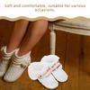 VALICLUD White Plush Replacement Insoles for Women, Size 40–41 view 2