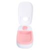 Automatic Cat Feeder with Large Tray, Rotating Cover, Timer, Cooling Pack Compartment and Non-Slip Feet view 4