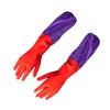 Warm Red Rubber Winter Household Gloves view 1