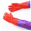 Warm Red Rubber Winter Household Gloves view 3
