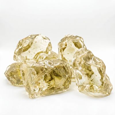 V-PREMIUM SOLUTION Yellow Glass Stones for Garden & Aquarium, 10 kg – Decorative Glass Stones for Gabions, Vases & Flower Pots, 10–20 cm – High-Quality Glass Chunks, 100% Recycled, UV-Resistant & Weather-Resistant