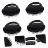 4-Piece Plastic Shampoo Scalp Massage Brush Set view 4