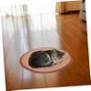 HYTROVE Cooling Mat for Cats and Dogs, Breathable Straw Mat view 3