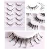 FOMIYES False Eyelashes for a Natural Look, 5 Pairs with Sparkling Rhinestones view 2