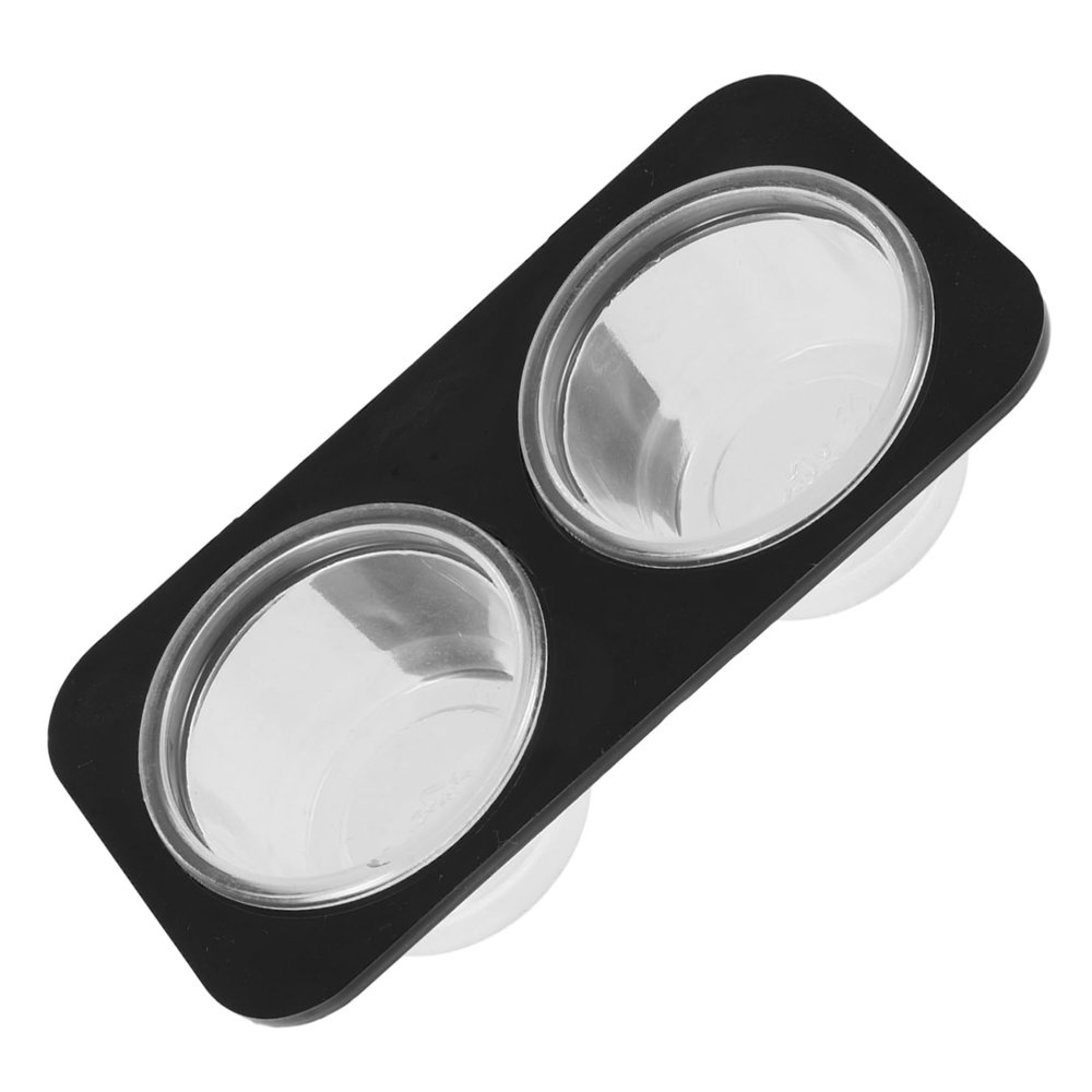 Plastic Reptile Bowl for Geckos and Lizards with Suction Cup