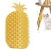 Cat Face Scratcher - Soft Pineapple Cat Grooming Massager view 1