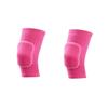 BrightGlow Soft Knee Pads, Dance Knee Sleeves for Children and Adults, Elastic Volleyball Knee Pads with Patella Gel Pads, Pink, Size S view 1