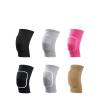BrightGlow Soft Knee Pads, Dance Knee Sleeves for Children and Adults, Elastic Volleyball Knee Pads with Patella Gel Pads, Pink, Size S view 2