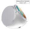 QMNRTK Round Pocket Mirror with Magnifying Mirror for Purse, Travel Makeup Mirror with 30x/1x Magnification view 2