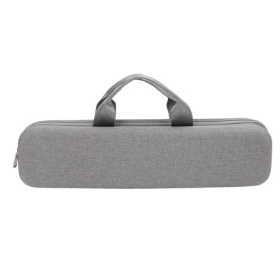 Portable Travel Case for Hair Straightener, EVA Hard-Shell Organizer with Waterproof Function, Compatible with Airstrait HT01, Gray