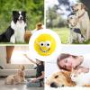 Xinhuju Squeaky Dog Ball Toy, Bite-Resistant Smile Face Ball for Puppies, Dogs, and Small Cats view 3