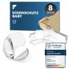 shinfly Baby Corner Guards, 8-Pack, Self-Adhesive Transparent Table Edge Protectors, Round + L-Shape view 1