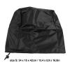 Protective Cover for Folding Beds, Durable, Water-Resistant, Universal, Thick Black 210D Oxford Fabric (S) view 2